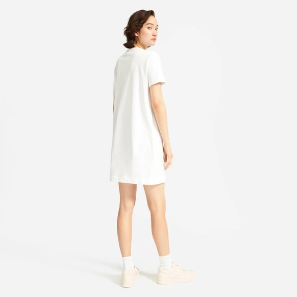 Everlane Weekend Tee Dress in Bone - Picture 6 of 7